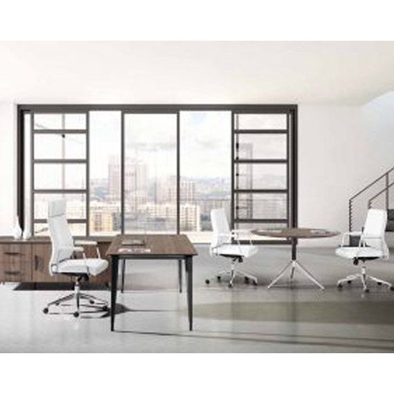 In&Office, mobiliario de oficina en Barcelona. Mesa de oficina de dirección. Modelo Beta