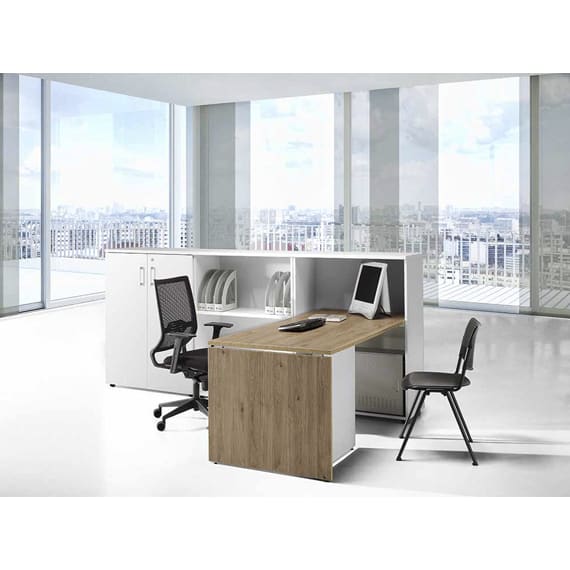 In&Office, reforma de oficinas en Barcelona y mobiliario. Mesa operativa M4